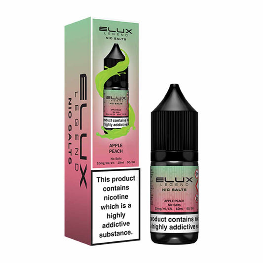 Elux Legend Nic Salt 10ml - Apple peach