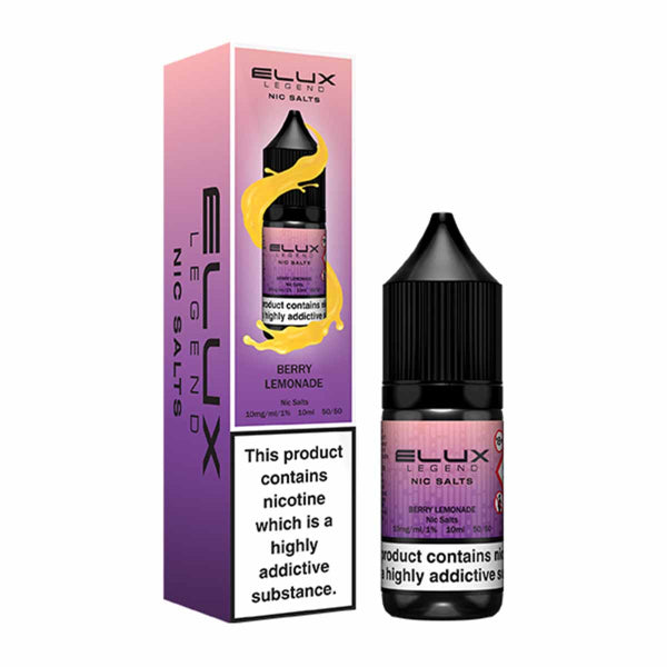 Elux Legend Nic Salt 10ml - Berry Lemonade