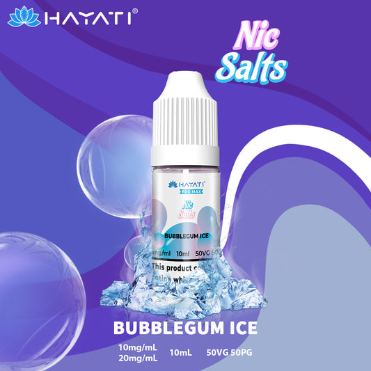 Hayati Pro Max Nic Salts E-Liquids - Bubblegum Ice