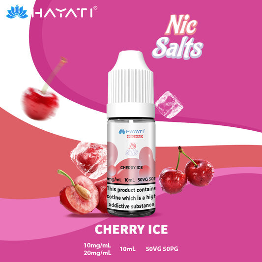 Hayati Pro Max Nic Salts E-Liquids - Cherry Ice