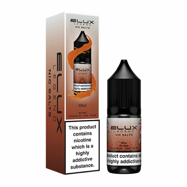 Elux Legend Nic Salt 10ml - Cola