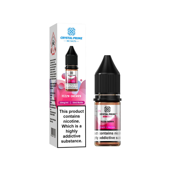 Crystal Prime 7000 Nic Salt 10ml E-Liquid - Fizzy Cherry