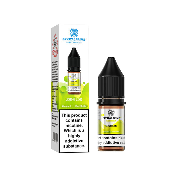 Crystal Prime 7000 Nic Salt 10ml E-Liquid - Lemon Lime