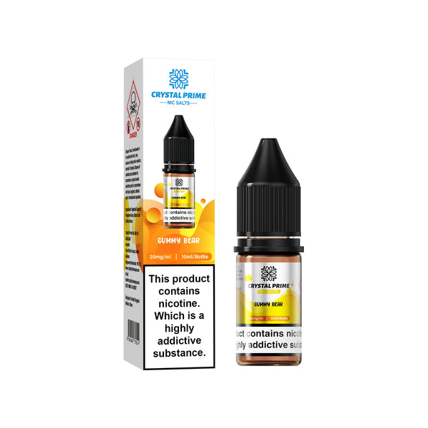 Crystal Prime 7000 Nic Salt 10ml E-Liquid - Gummy Bear