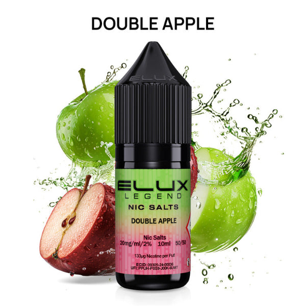 Elux Legend Nic Salt 10ml - Double Apple