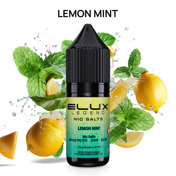 Elux Legend Nic Salt 10ml - Lemon Mint