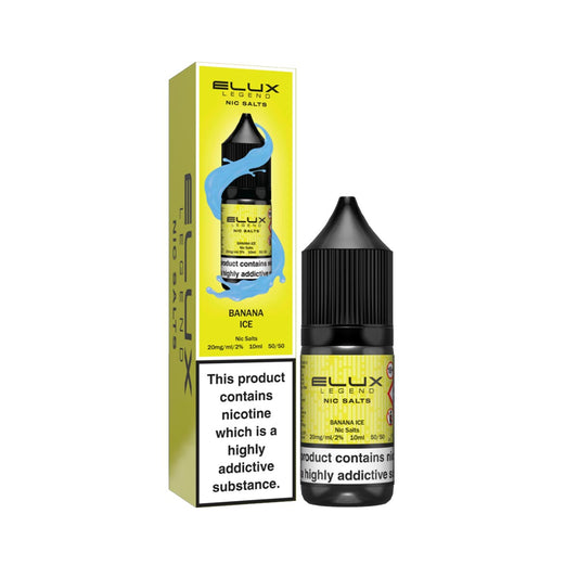 Elux Legend Nic Salt 10ml - Banana Ice