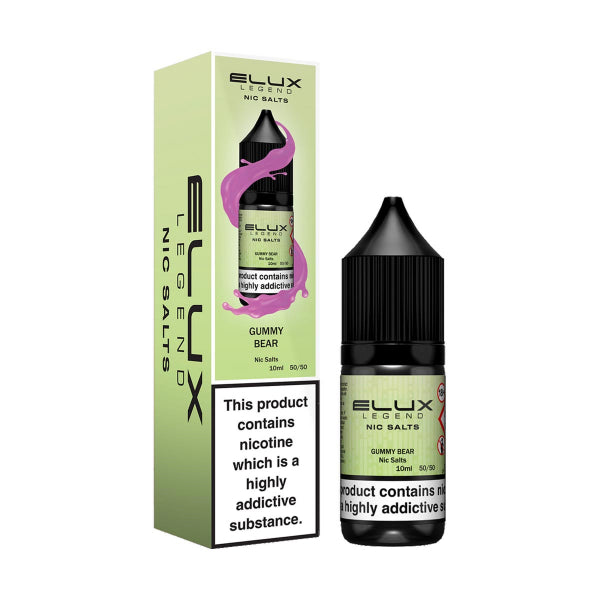 Elux Legend Nic Salt 10ml - Gummy Bear