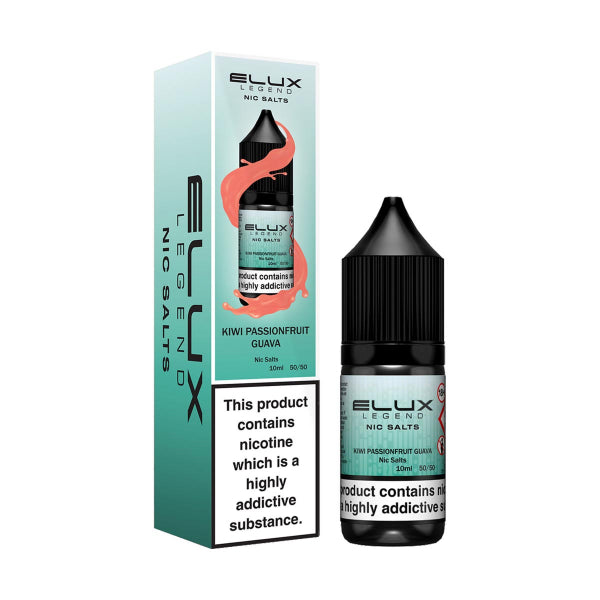 Elux Legend Nic Salt 10ml - Kiwi Passionfruit Guava
