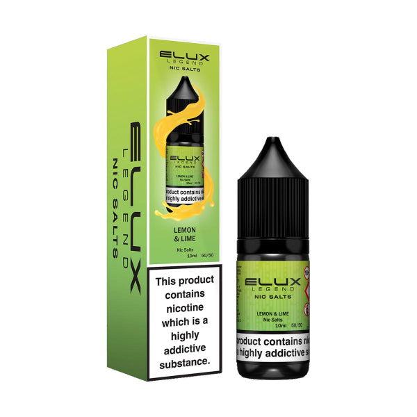 Elux Legend Nic Salt 10ml - Lemon and Lime