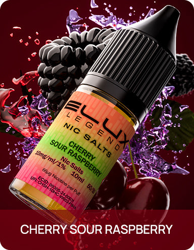 Elux Legend Nic Salt 10ml - Cherry Sour Raspberry