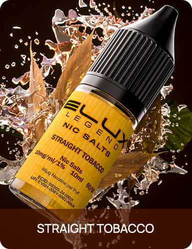 Elux Legend Nic Salt 10ml - Straight Tobacco