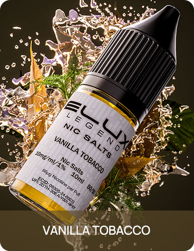 Elux Legend Nic Salt 10ml - Vanilla Tobacco