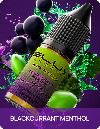 Elux Legend Nic Salt 10ml - Blackcurrant Menthol