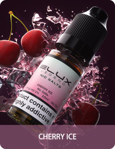 Elux Legend Nic Salt 10ml - Cherry Ice