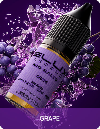 Elux Legend Nic Salt 10ml - Grape