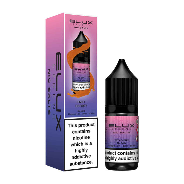 Elux Legend Nic Salt 10ml - Fizzy Cherry