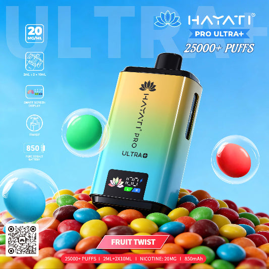 Hayati Pro Ultra+ 25K - Fruit Twist