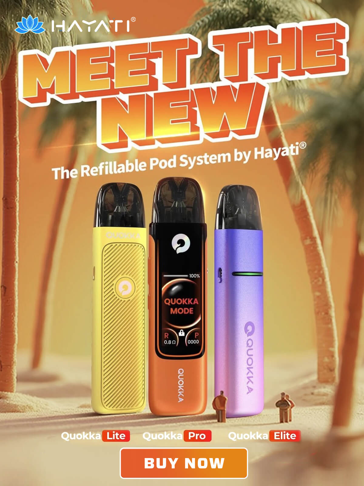 Hayati Quokka Vape Kit Banner - Eazy Vapes