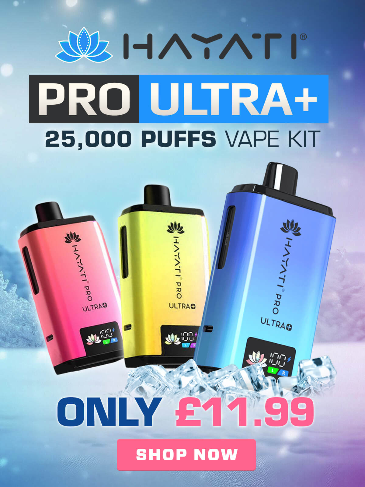 Hayati Pro Ultra 25K Vape Kit - Eazy Vapes