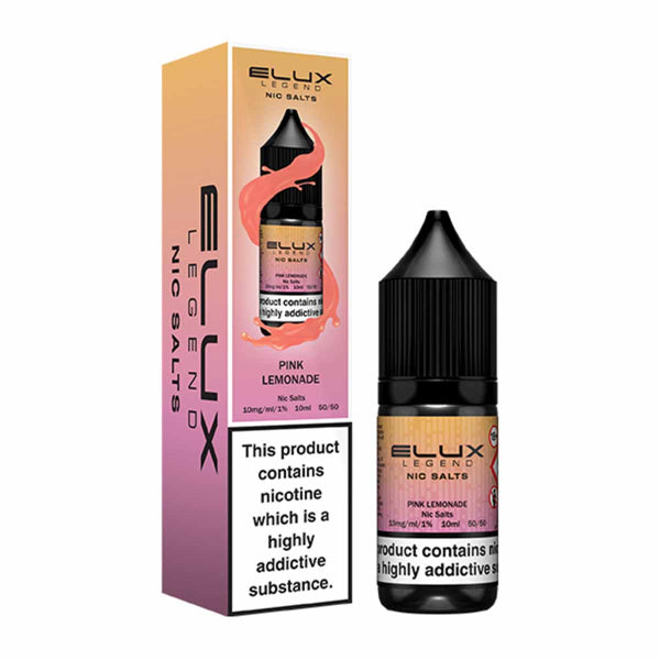 Elux Legend Nic Salt 10ml - Pink Lemonade
