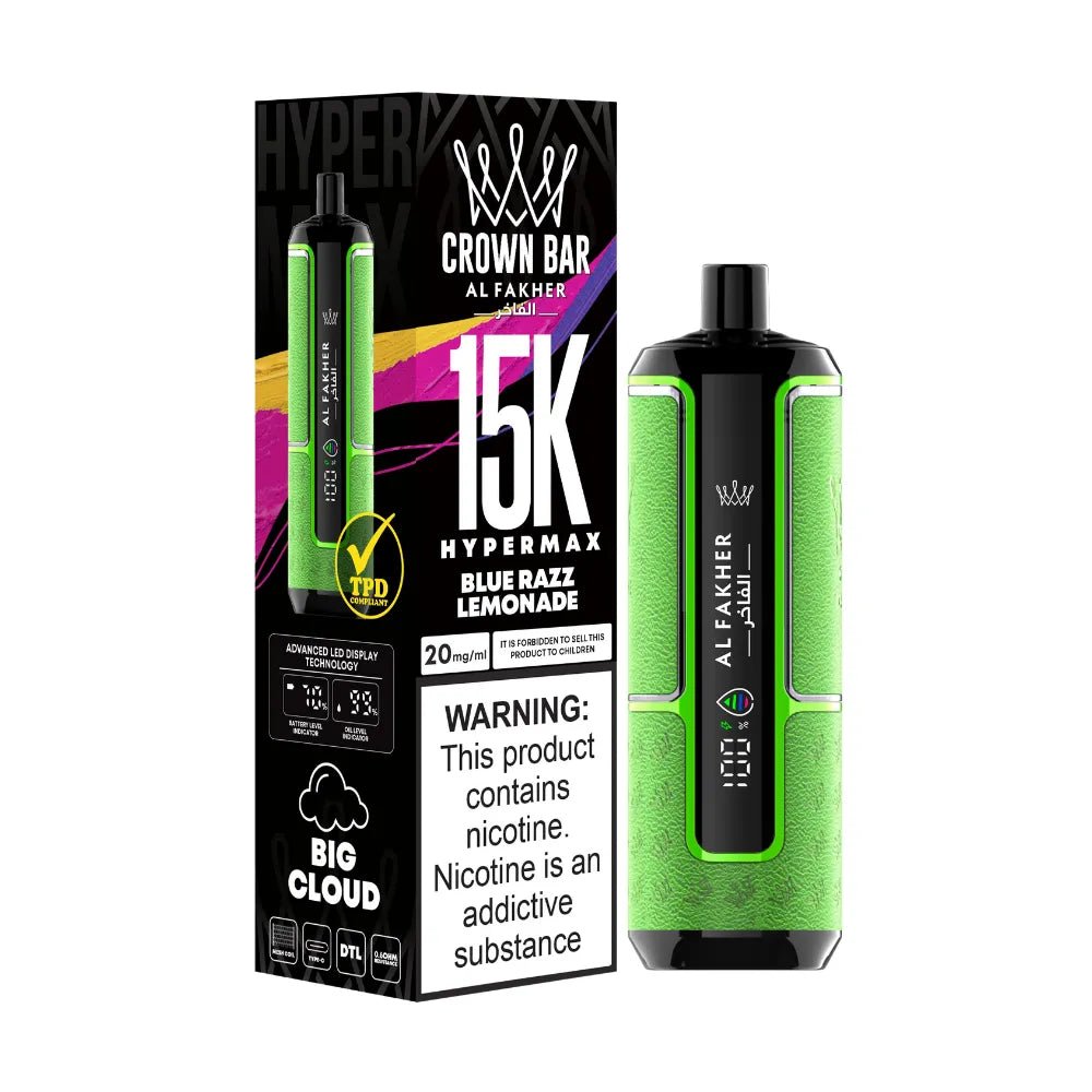 Al Fakher Crown Bar 15K Hyper - Eazy Vapes