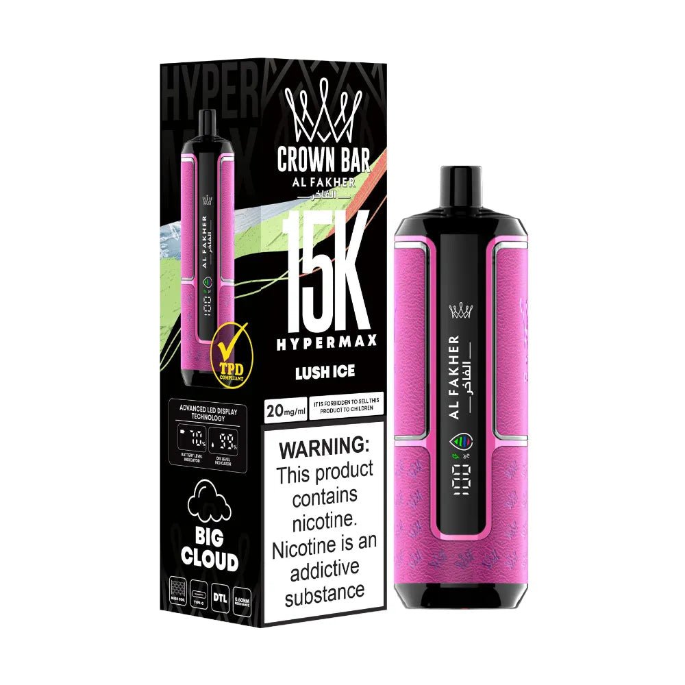 Al Fakher Crown Bar 15K Hyper - Eazy Vapes