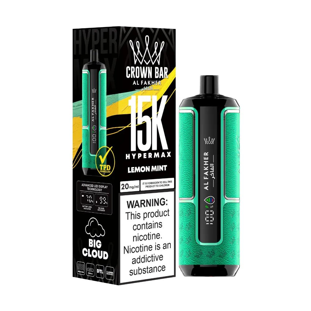 Al Fakher Crown Bar 15K Hyper - Eazy Vapes