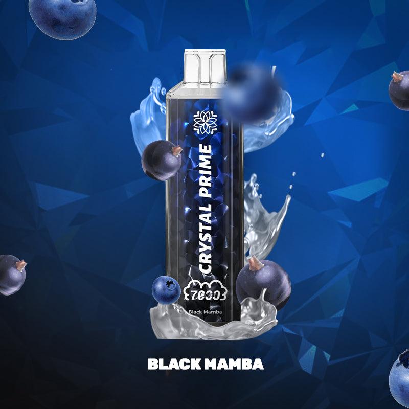 Crystal Prime 7000 Puff Disposable - Black Mamba