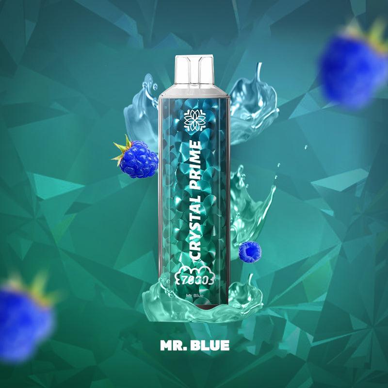 Crystal Prime 7000 Puff Disposable - Mr Blue