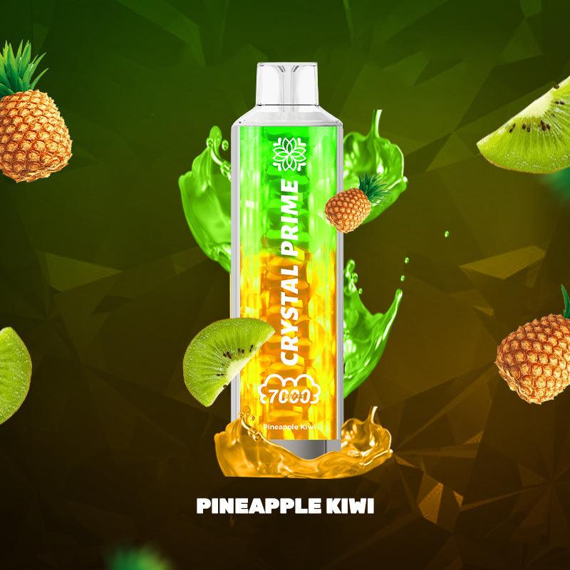 Crystal Prime 7000 Puff Disposable - Pineapple Kiwi