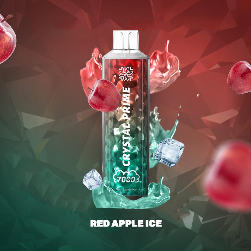 Crystal Prime 7000 Puff Disposable - Red Apple Ice