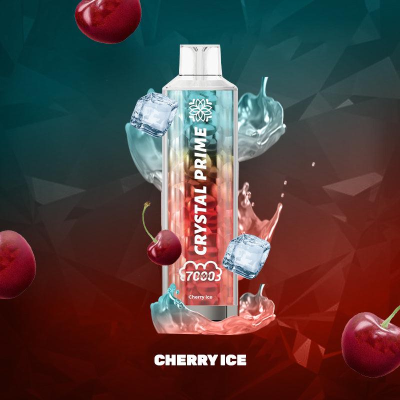 Crystal Prime 7000 Puff Disposable - Cherry Ice