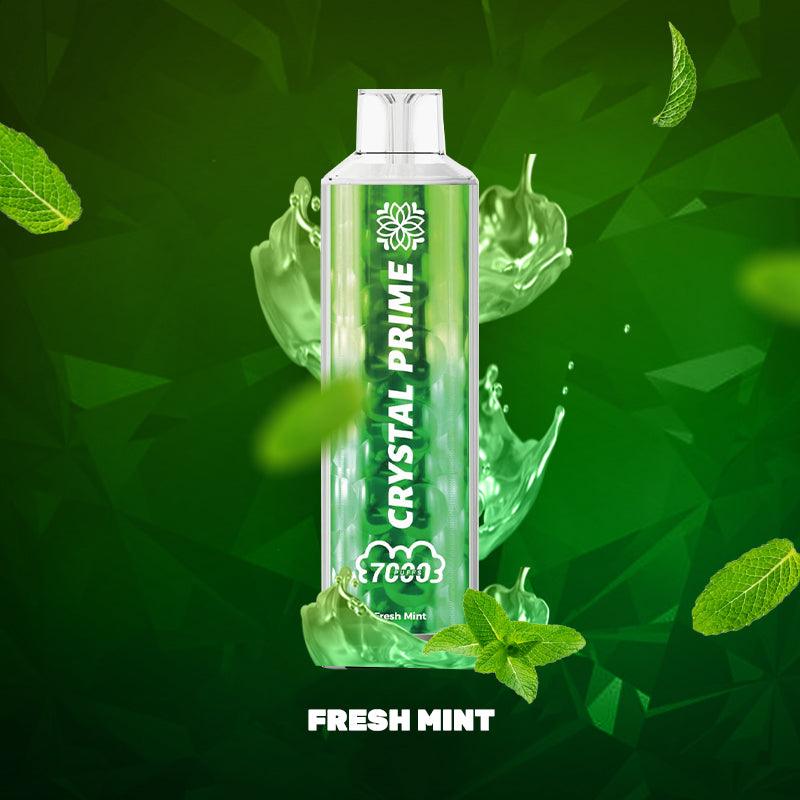 Crystal Prime 7000 Puff Disposable - Fresh mint