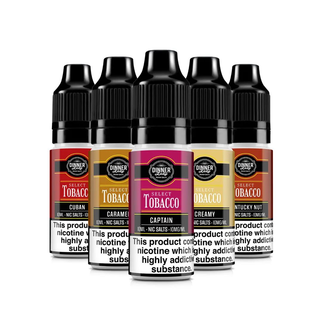 Dinner Lady Select Tobacco Nic Salt - Eazy Vapes