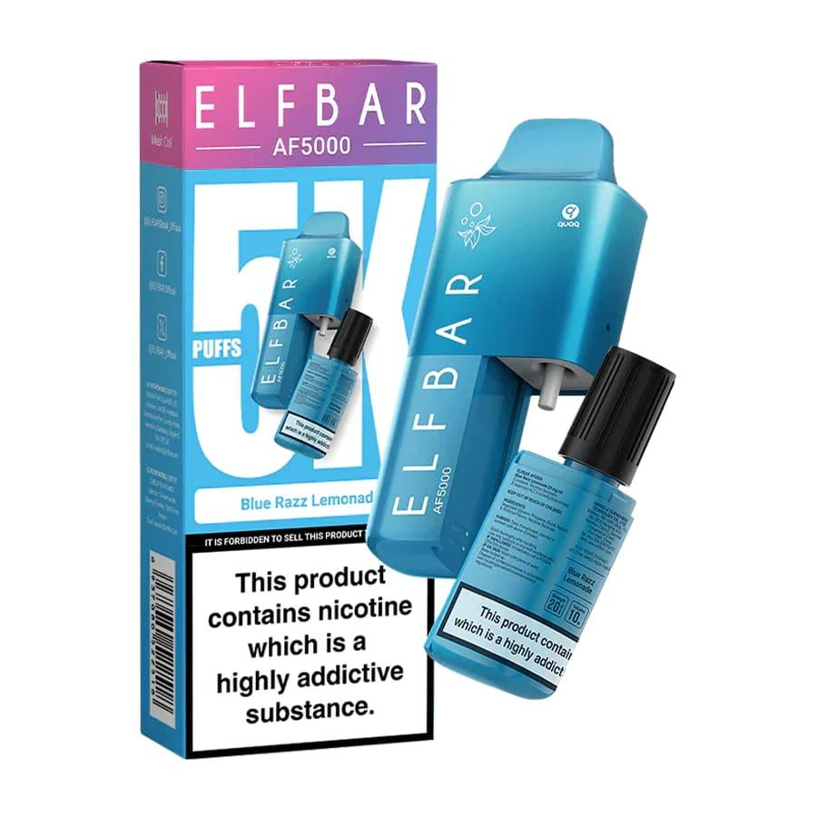 Elf Bar AF5000 Disposable Vape Kit | Only £4.99 each | eazyvapes