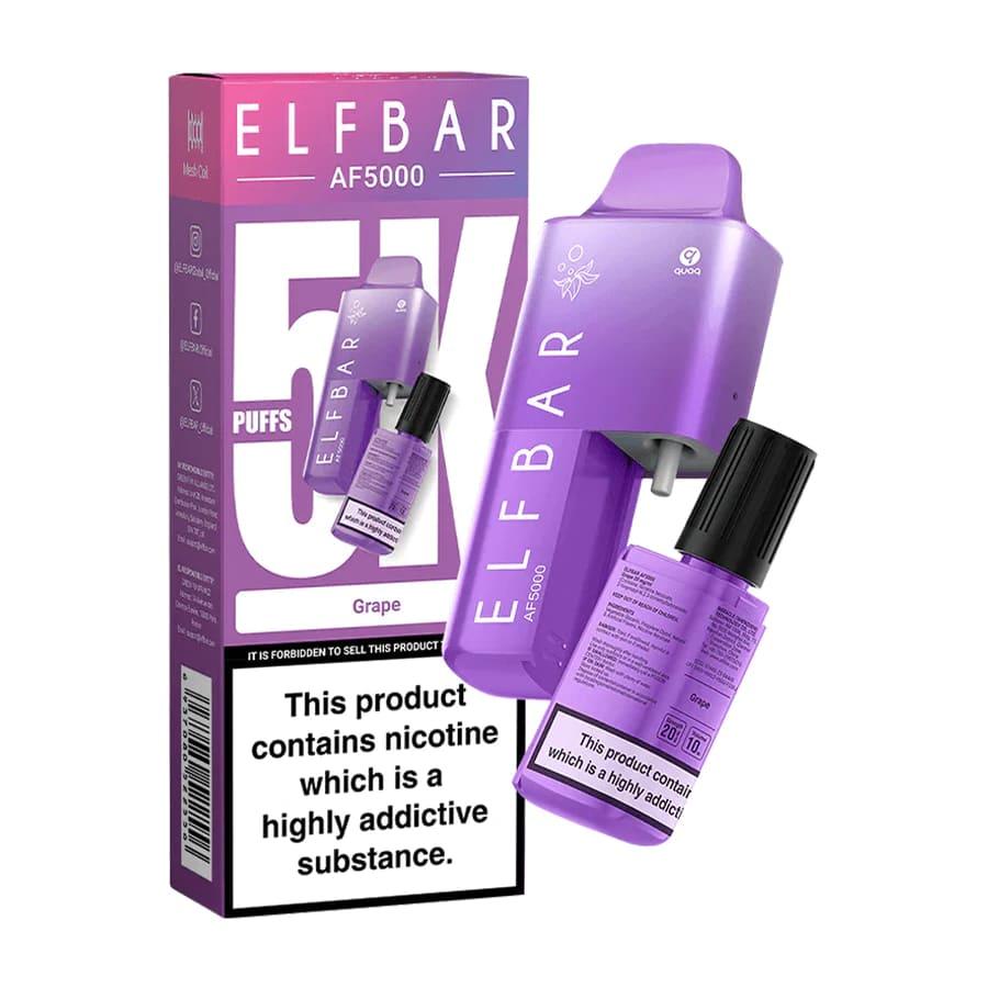 Elf Bar AF5000 Disposable Vape Kit | Only £4.99 each | eazyvapes