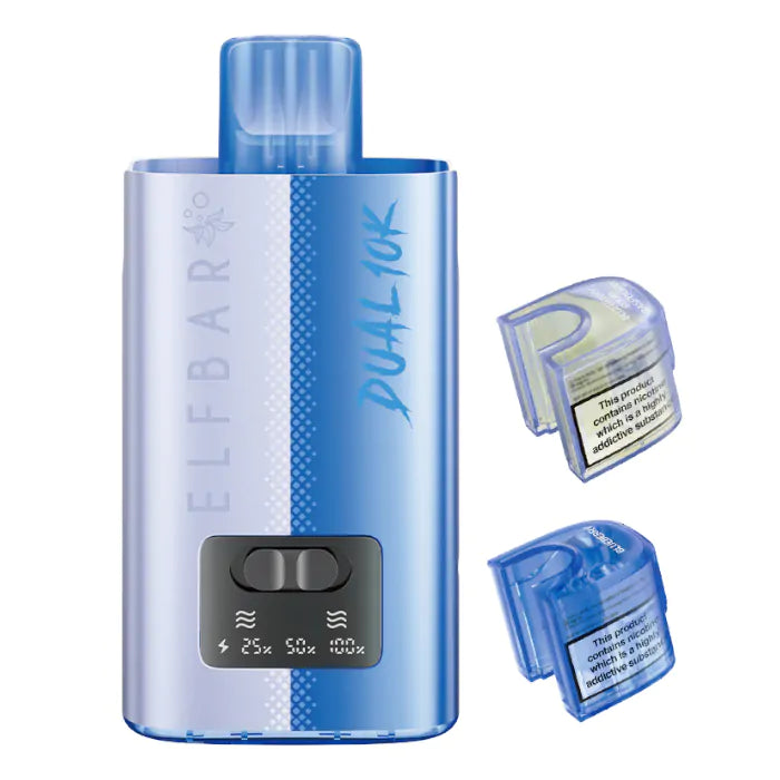 Elf Bar Dual 10K Vape Kit - Blueberry Edition