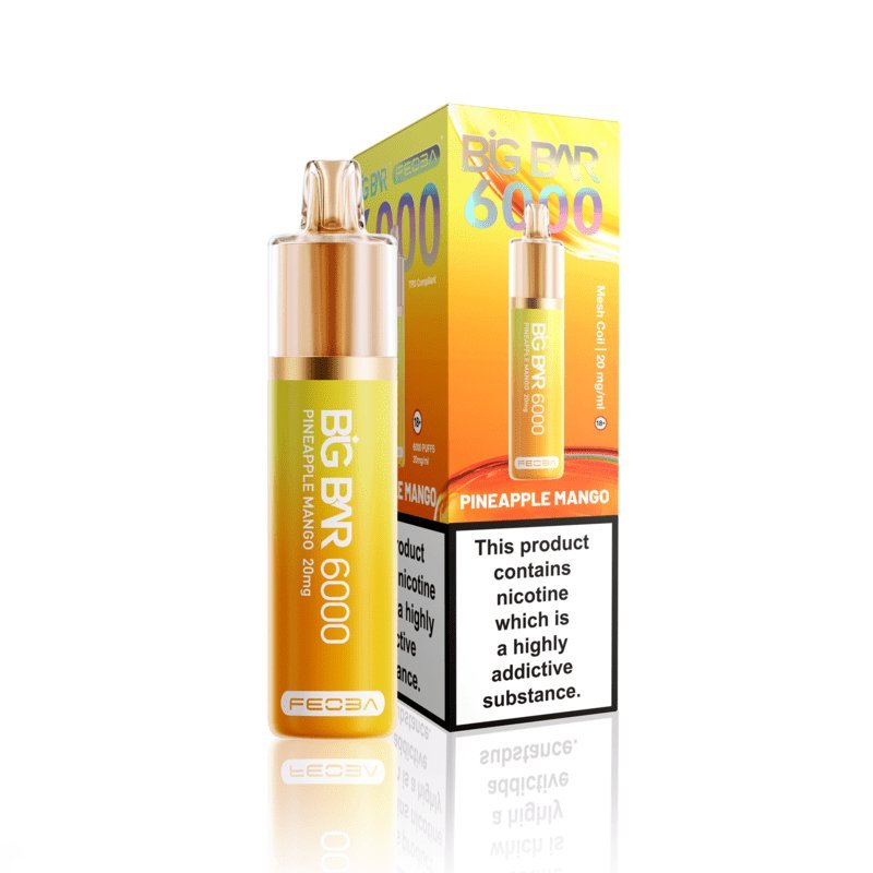 Feoba Big Bar 6000 Puffs Disposable - Eazy Vapes