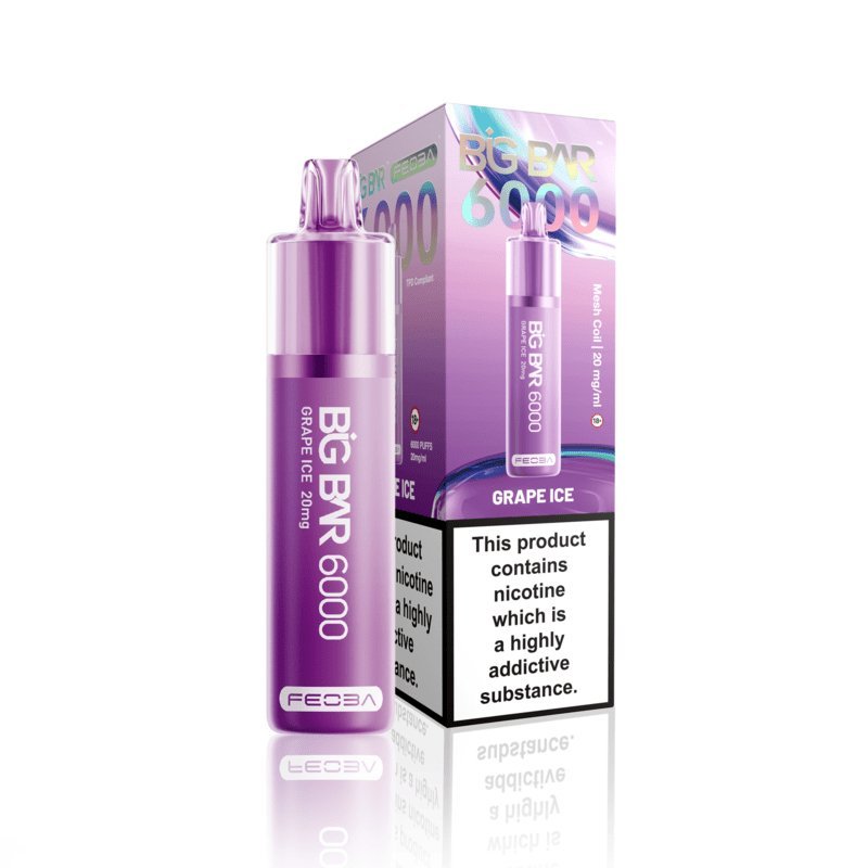 Feoba Big Bar 6000 Puffs Disposable - Eazy Vapes