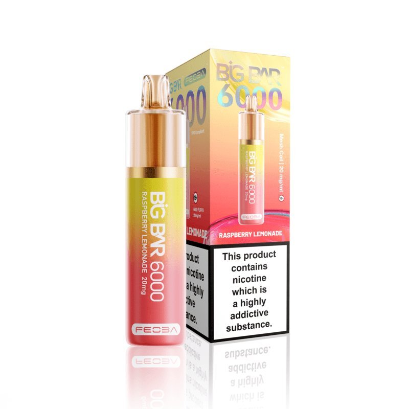 Feoba Big Bar 6000 Puffs Disposable - Eazy Vapes