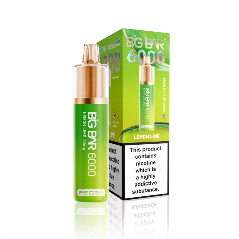 Feoba Big Bar 6000 Puffs Disposable - Eazy Vapes