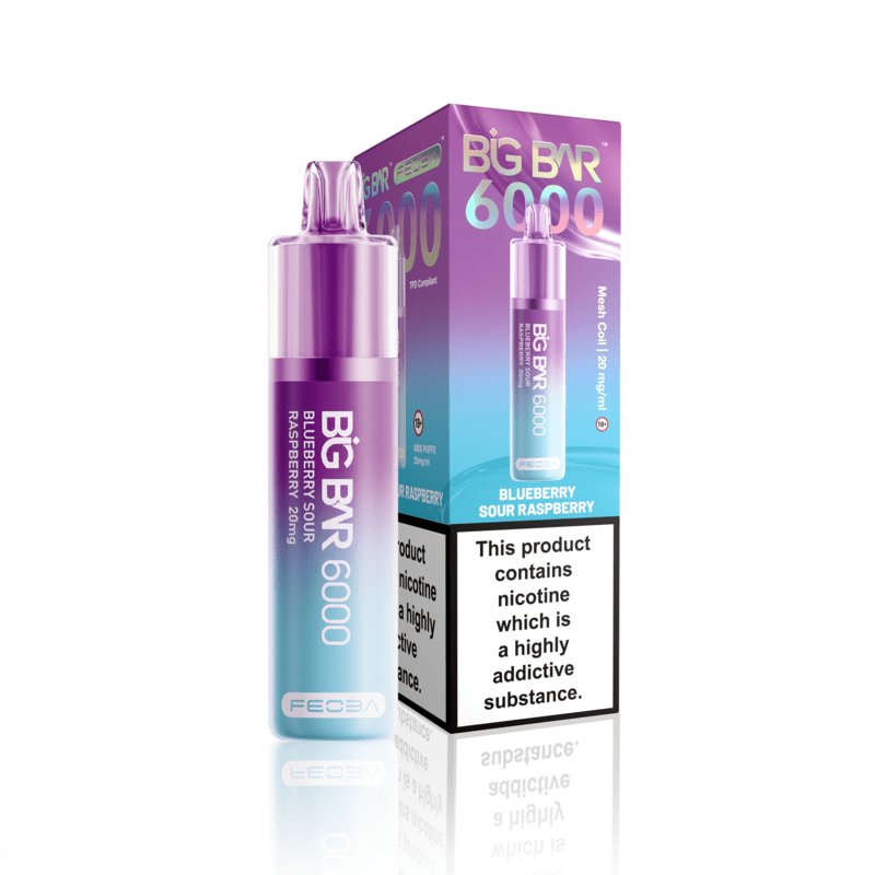 Feoba Big Bar 6000 Puffs Disposable | Buy at Eazy Vapes