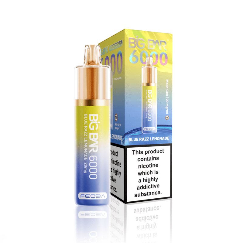 Feoba Big Bar 6000 Puffs Disposable | Buy at Eazy Vapes