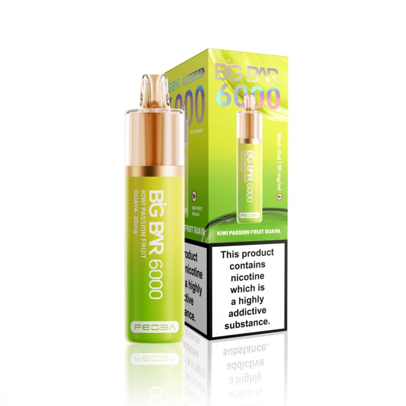 Feoba Big Bar 6000 Puffs Disposable | Buy at Eazy Vapes