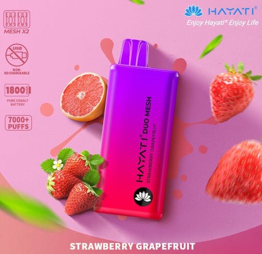 Hayati Duo Mesh 7000+ Puffs Disposable - Eazy Vapes