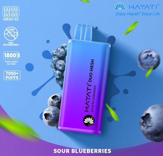 Hayati Duo Mesh 7000+ Puffs Disposable - Eazy Vapes