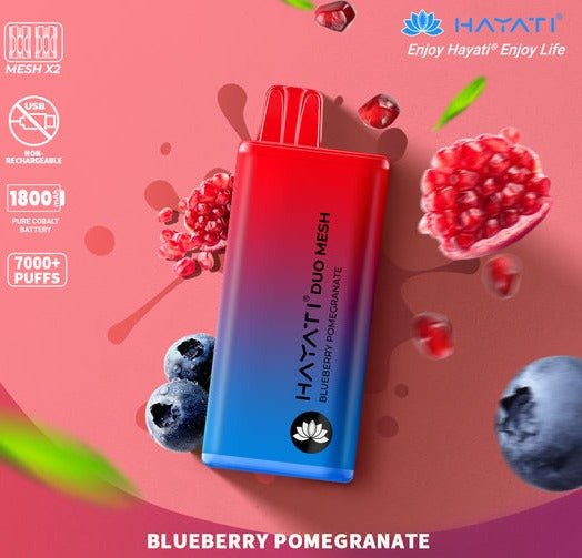 Hayati Duo Mesh 7000+ Puffs Disposable - Eazy Vapes