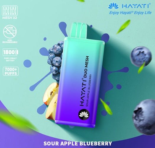 Hayati Duo Mesh 7000+ Puffs Disposable - Eazy Vapes