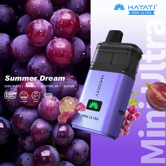 Hayati Mini Ultra 1500 Puff - Eazy Vapes